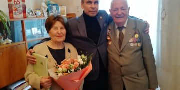 65 лет совместной жизни отметили супруги Максименко