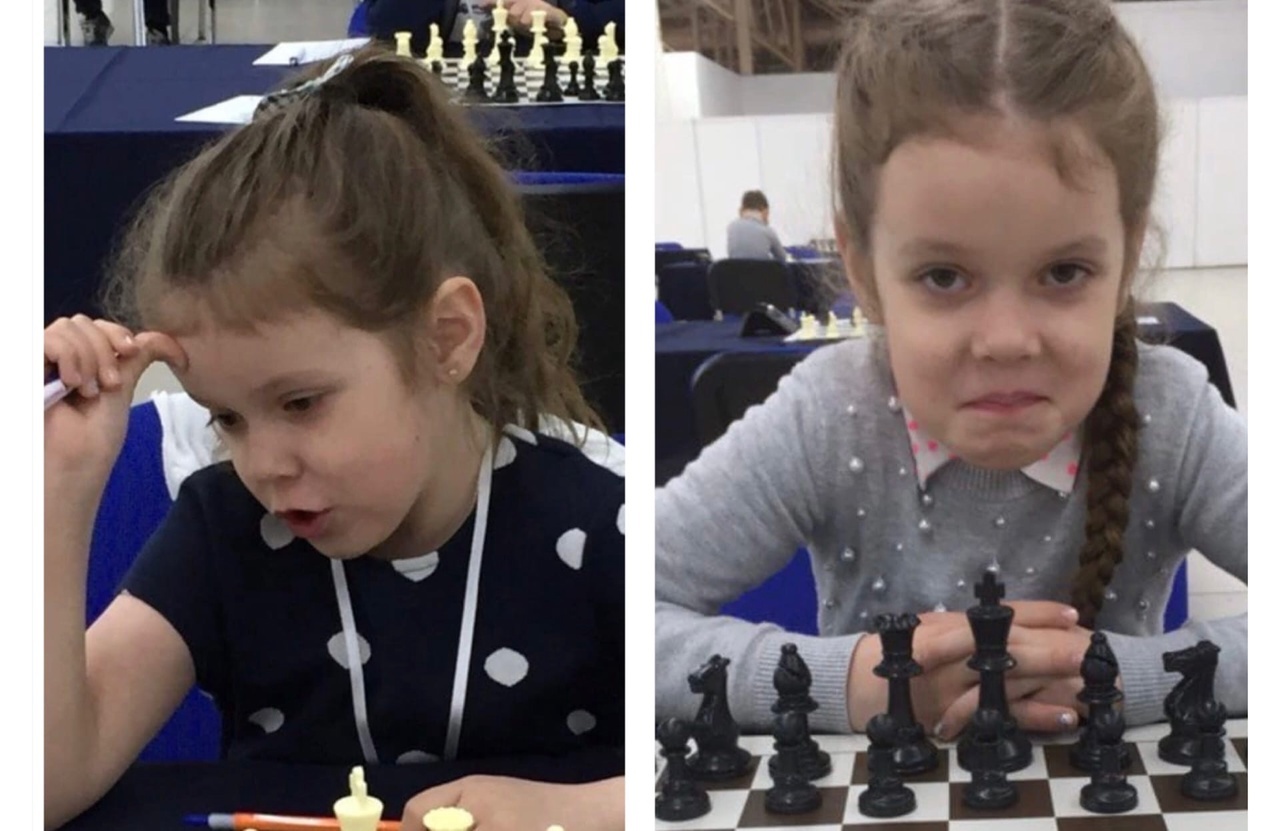 12-летняя шахматистка из Трёхгорного вошла в пятерку лучших на чемпионате в Сатке