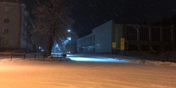 Трёхгорный украшают тематической иллюминацией