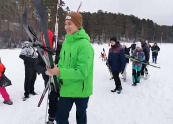 В Трёхгорном прошла «Лыжня России»