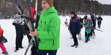 В Трёхгорном прошла «Лыжня России»