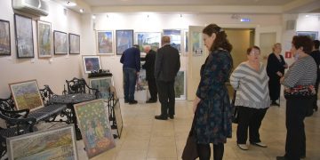 Ретроспектива работ художника Анатолия Долбни открылась в Историко-культурном центре