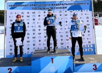 Александр Рудаков выиграл спринтерскую гонку на чемпионате УрФО в Тюмени