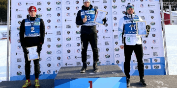 Александр Рудаков выиграл спринтерскую гонку на чемпионате УрФО в Тюмени