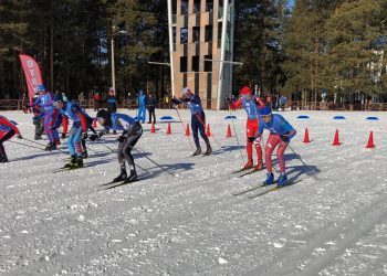 В Трёхгорном лыжники «разыграли» Приз Володина