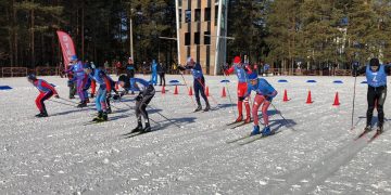В Трёхгорном лыжники «разыграли» Приз Володина