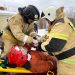 В Трёхгорном пожарным пришлось разрезать автомобиль