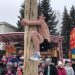 В Трёхгорном проводили зиму