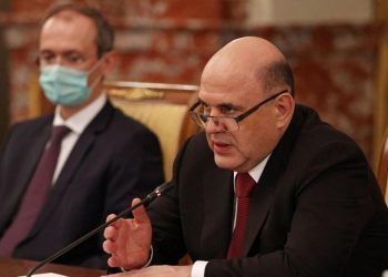 Мишустин выступил в Госдуме с отчётом о работе правительства в 2021 году