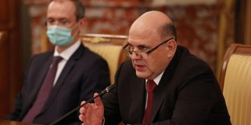 Мишустин выступил в Госдуме с отчётом о работе правительства в 2021 году