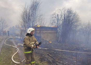 В Юрюзани пожар уничтожил более 50-ти садовых строений