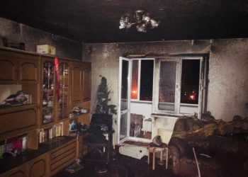 Пожар в квартире едва не унёс жизнь женщины
