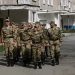 В Трехгорном у дома фронтовика организовали парад