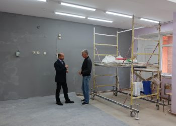 В клубе по месту жительства «Бумеранг» идёт ремонт