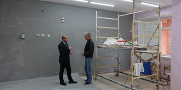 В клубе по месту жительства «Бумеранг» идёт ремонт