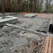 В Трёхгорном меняют дорожное покрытие на аллее Славы