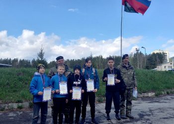 В Трёхгорном популярную патриотическую игру «Зарница» посвятили Дню Победы