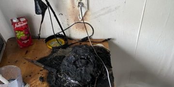 В Трёхгорном неисправность электроприбора стала причиной пожара в квартире