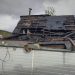 В «Красногорце» сгорела крыша садового дома