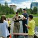 В Трёхгорном прошла пожарная эстафета для детей