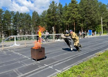 В Трёхгорном выявили лучшие добровольные пожарные дружины