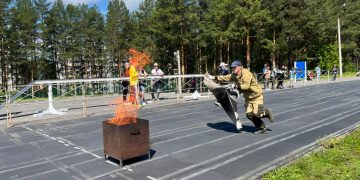 В Трёхгорном выявили лучшие добровольные пожарные дружины