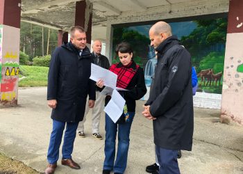 Глава Трёхгорного и председатель Собрания депутатов встретились с жителями «бама»