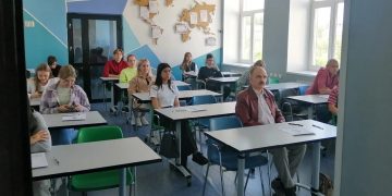 Больше, чем проверка грамотности. В Трёхгорном написали «Диктант Победы»