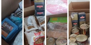 В Трёхгорном собирают посылки для госпиталя на границе с Украиной