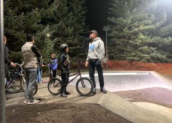 В Трёхгорном достраивают скейт-парк