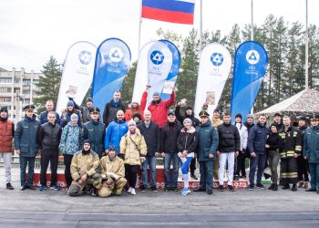 В Трёхгорном определили лучших в пожарно-функциональном многоборье