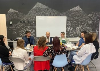 Глава Трёхгорного встретился с молодёжным активом города