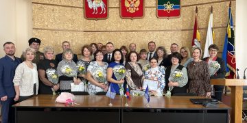 В Трёхгорном наградили волонтёров