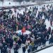 26 февраля в Трёхгорном прошли народные гуляния по случаю проводов зимы