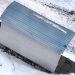 Жителей Трёхгорного напугал оторванный ветром лист кровли на остановочном комплексе