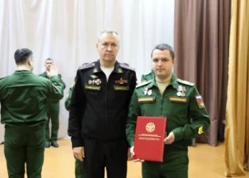 Военнослужащий 12 Главного управления был удостоен благодарности от Верховного Главнокомандующего ВС РФ