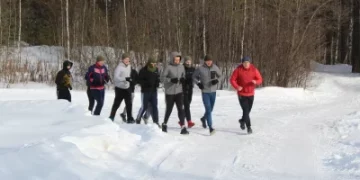 В Челябинской области военнослужащие 12 Главного управления приняли участие в занятиях по физической подготовке