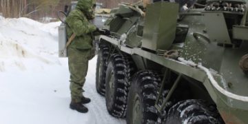 Военнослужащие приняли участие в занятиях по радиационной, химической и биологической защите