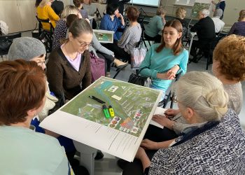 Жители Трёхгорного предложили свои идеи по наполнению будущего «Парка Поколений»