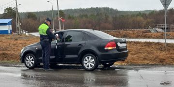 В Трехгорном полицейские ловят пьяных водителей