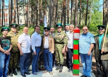 В Трёхгорном открыли мемориал «Пограничникам всех поколений»