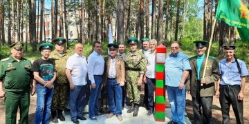 В Трёхгорном открыли мемориал «Пограничникам всех поколений»