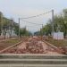 В Трёхгорном благоустраивают аллею Ленина