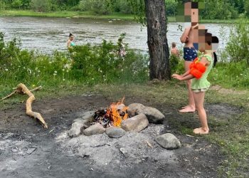 В Трёхгорном оштрафовали женщину за разведение костра