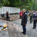 Трёхгорненцы возложили цветы к могилам ветеранов войны и к Огню Памяти