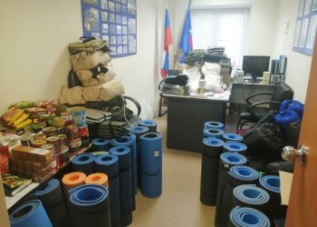 В Трёхгорном представители местного отделения «Единой России» вновь организовали сбор помощи военнослужащим