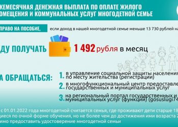 Министерство социальных отношений подготовило памятку о мерах социальной поддержки по оплате услуг ЖКХ
