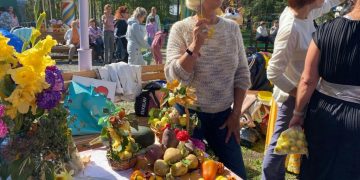 Разгуляй, Трёхгорный: жители города отметили праздник урожая