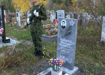 В Трёхгорном восстановили заброшенную могилу ветерана Великой Отечественной войны