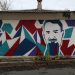 В Трёхгорном появилось граффити с изображением Игоря Курчатова